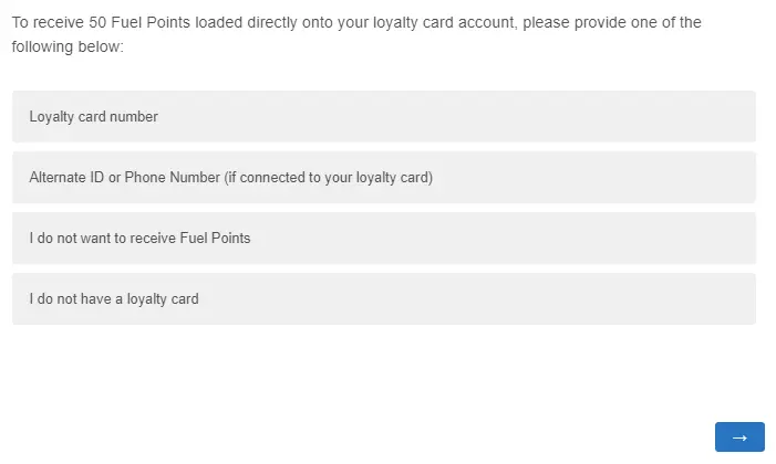 Earn 50 Fuel points as a bonus for taking the Kroger survey